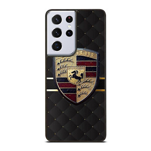 PORSCHE GOLD Samsung Galaxy S21 Ultra Case Cover
