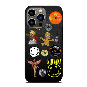 NIRVANA ROCK BAND ART iPhone 13 Pro Case Cover NIRVANA ROCK BAND ART iPhone 13 Pro Case Cover