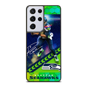 RUSSELL WILSON SEATTLE SEAHAWKS Samsung Galaxy S21 Ultra Case Cover RUSSELL WILSON SEATTLE SEAHAWKS Samsung Galaxy S21 Ultra Case Cover