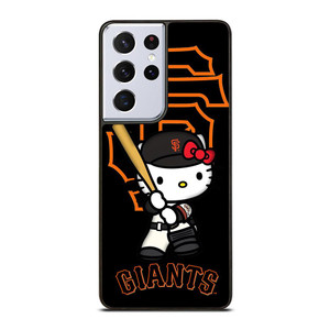 SAN FRANCISCO GIANTS HELLO KITTY Samsung Galaxy S21 Ultra Case Cover