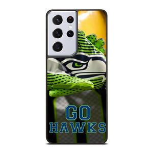 SEATTLE SEAHAWKS GO HAWKS Samsung Galaxy S21 Ultra Case Cover SEATTLE SEAHAWKS GO HAWKS Samsung Galaxy S21 Ultra Case Cover