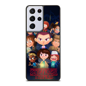 STRANGER THINGS CHARACTERS 4 Samsung Galaxy S21 Ultra Case Cover