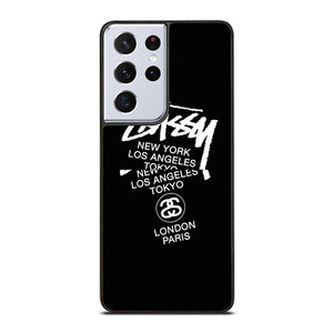 STUSSY METROPOLITAN Samsung Galaxy S21 Ultra Case Cover STUSSY METROPOLITAN Samsung Galaxy S21 Ultra Case Cover