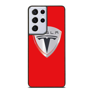 TESLA RED LOGO Samsung Galaxy S21 Ultra Case Cover