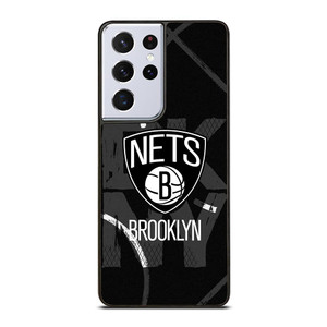 BROOKLYN NETS NBA TEAM LOGO Samsung Galaxy S21 Ultra Case Cover BROOKLYN NETS NBA TEAM LOGO Samsung Galaxy S21 Ultra Case Cover