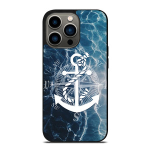NAUTICAL ANCHOR LOGO iPhone 13 Pro Case Cover NAUTICAL ANCHOR LOGO iPhone 13 Pro Case Cover