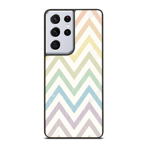 CHEVRON PATTERN RAINBOW COLOR Samsung Galaxy S21 Ultra Case Cover CHEVRON PATTERN RAINBOW COLOR Samsung Galaxy S21 Ultra Case Cover