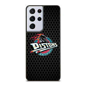 DETROIT PISTONS METAL LOGO Samsung Galaxy S21 Ultra Case Cover