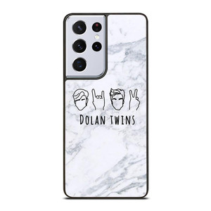 DOLAN TWINS MARBLE LOGO Samsung Galaxy S21 Ultra Case Cover DOLAN TWINS MARBLE LOGO Samsung Galaxy S21 Ultra Case Cover