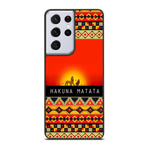 HAKUNA MATATA LION KING AZTEC 1 Samsung Galaxy S21 Ultra Case Cover