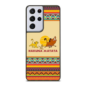 HAKUNA MATATA LION KING AZTEC 3 Samsung Galaxy S21 Ultra Case Cover