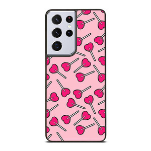 HEARTS LOLLIPOP Samsung Galaxy S21 Ultra Case Cover HEARTS LOLLIPOP Samsung Galaxy S21 Ultra Case Cover