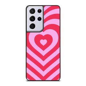 HEARTS PINK Samsung Galaxy S21 Ultra Case Cover