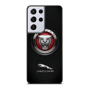 JAGUAR CARBON LOGO 3 Samsung Galaxy S21 Ultra Case Cover