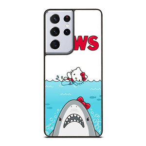 JAWS SHARK HELLO KITTY Samsung Galaxy S21 Ultra Case Cover JAWS SHARK HELLO KITTY Samsung Galaxy S21 Ultra Case Cover