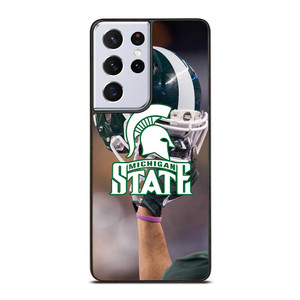 MICHIGAN STATE SPARTANS Samsung Galaxy S21 Ultra Case Cover MICHIGAN STATE SPARTANS Samsung Galaxy S21 Ultra Case Cover