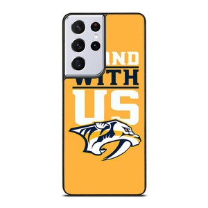 NASHVILLE PREDATORS STAND WITH US Samsung Galaxy S21 Ultra Case Cover