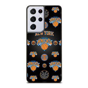 NEW YORK KNICKS PATTERN Samsung Galaxy S21 Ultra Case Cover NEW YORK KNICKS PATTERN Samsung Galaxy S21 Ultra Case Cover