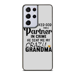 PARTNER IN CRIME GRANDMA 1 Samsung Galaxy S21 Ultra Case Cover