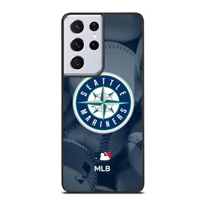SEATTLE MARINERS MLB LOGO Samsung Galaxy S21 Ultra Case Cover SEATTLE MARINERS MLB LOGO Samsung Galaxy S21 Ultra Case Cover