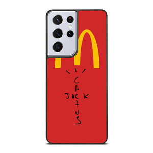 CACTUS JACK TRAVIS SCOTT MCDONALD'S LOGO Samsung Galaxy S21 Ultra Case Cover