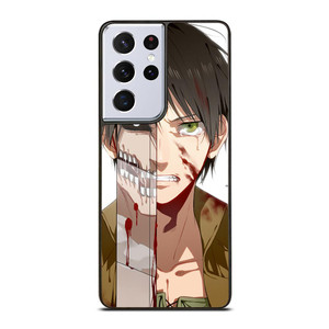 EREN YEAGER FACE ATTACK ON TITAN Samsung Galaxy S21 Ultra Case Cover