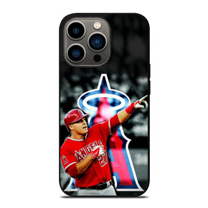 MIKE TROUT LOS ANGELES ANGELS iPhone 13 Pro Case Cover