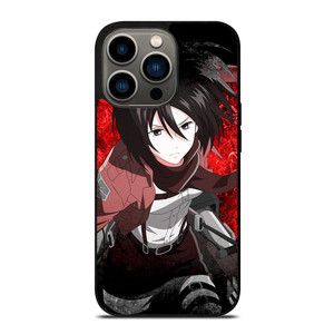 MIKASA ACKERMAN ATTACK ON TITAN 2 iPhone 13 Pro Case Cover MIKASA ACKERMAN ATTACK ON TITAN 2 iPhone 13 Pro Case Cover