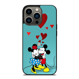 MICKEY AND MINNIE MOUSE HUG iPhone 13 Pro Case Cover