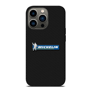 MICHELIN TIRE LOGO CARBON iPhone 13 Pro Case Cover
