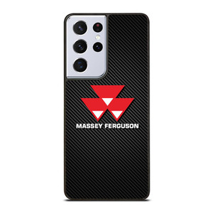MASSEY FERGUSON TRACTOR LOGO CARBON Samsung Galaxy S21 Ultra Case Cover
