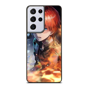 SHOTO TODOROKI FACE MY HERO ACADEMIA Samsung Galaxy S21 Ultra Case Cover