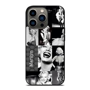 MARILYN MONROE PHOTO COLLAGE iPhone 13 Pro Case Cover