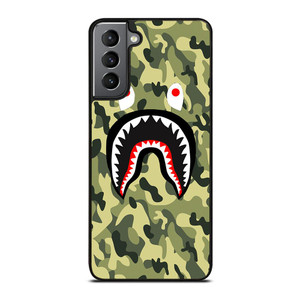 BAPE SHARK CAMO 2 Samsung Galaxy S21 Plus Case Cover