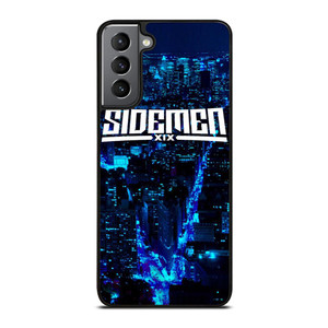 BLUE & WHITE SIDEMEN Samsung Galaxy S21 Plus Case Cover BLUE & WHITE SIDEMEN Samsung Galaxy S21 Plus Case Cover