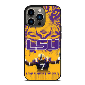 LSU TIGERS THE PURPLE iPhone 13 Pro Case Cover LSU TIGERS THE PURPLE iPhone 13 Pro Case Cover