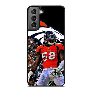 DENVER BRONCOS VON MILLER Samsung Galaxy S21 Plus Case Cover