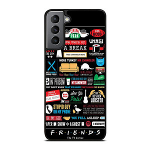 FRIENDS TV SERIES COLLAGE Samsung Galaxy S21 Plus Case Cover
