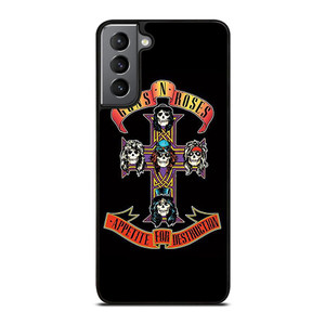 GUNS N' ROSES APPETITE LOGO Samsung Galaxy S21 Plus Case Cover GUNS N' ROSES APPETITE LOGO Samsung Galaxy S21 Plus Case Cover