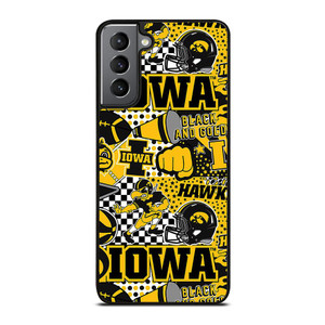 IOWA HAWKEYES COLLAGE Samsung Galaxy S21 Plus Case Cover IOWA HAWKEYES COLLAGE Samsung Galaxy S21 Plus Case Cover