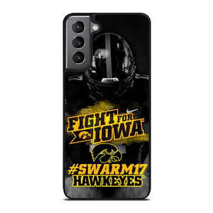 IOWA HAWKEYES FIGHT Samsung Galaxy S21 Plus Case Cover IOWA HAWKEYES FIGHT Samsung Galaxy S21 Plus Case Cover