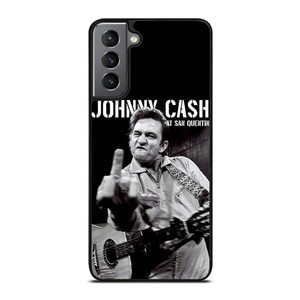 JOHNNY CASH MIDDLE FINGER Samsung Galaxy S21 Plus Case Cover