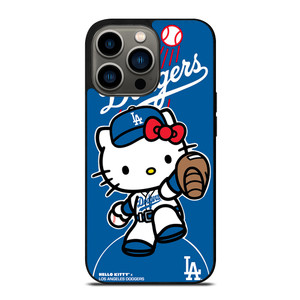 LA DODGERS HELLO KITTY 1 iPhone 13 Pro Case Cover