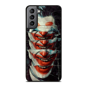 JOKER FACE COLLAGE Samsung Galaxy S21 Plus Case Cover JOKER FACE COLLAGE Samsung Galaxy S21 Plus Case Cover