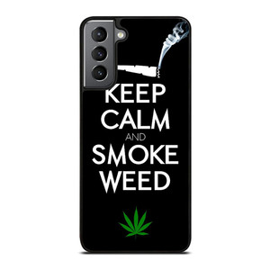 KEEP CALM AND SMOKE WEED 1 Samsung Galaxy S21 Plus Case Cover KEEP CALM AND SMOKE WEED 1 Samsung Galaxy S21 Plus Case Cover