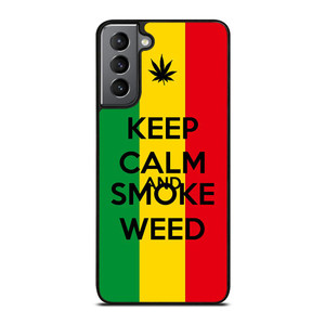 KEEP CALM AND SMOKE WEED 2 Samsung Galaxy S21 Plus Case Cover