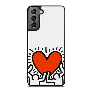 KEITH HARING LOVE 1 Samsung Galaxy S21 Plus Case Cover