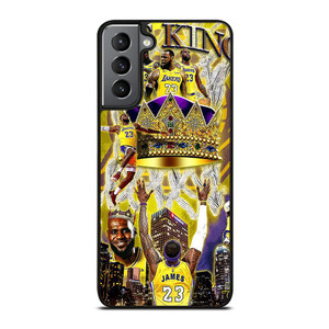 LEBRON JAMES THE KING Samsung Galaxy S21 Plus Case Cover LEBRON JAMES THE KING Samsung Galaxy S21 Plus Case Cover