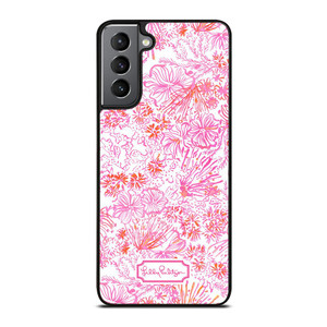 LILLY PULITZER PINK Samsung Galaxy S21 Plus Case Cover