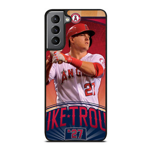 MIKE TROUT LOS ANGELES ANGELS 27 Samsung Galaxy S21 Plus Case Cover MIKE TROUT LOS ANGELES ANGELS 27 Samsung Galaxy S21 Plus Case Cover